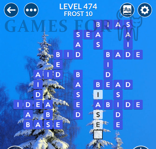 475 Wordscapes Level 474 Gamers Smart