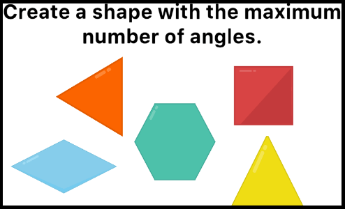 easy game Create a shape